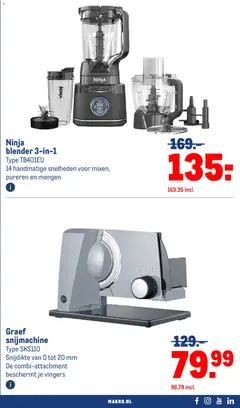 Makro - Non-Food - Voorbeeld van een folder van Makro, geldig van 19.11.2025 | Pagina: 11 | Producten: Snijmachine, Blender