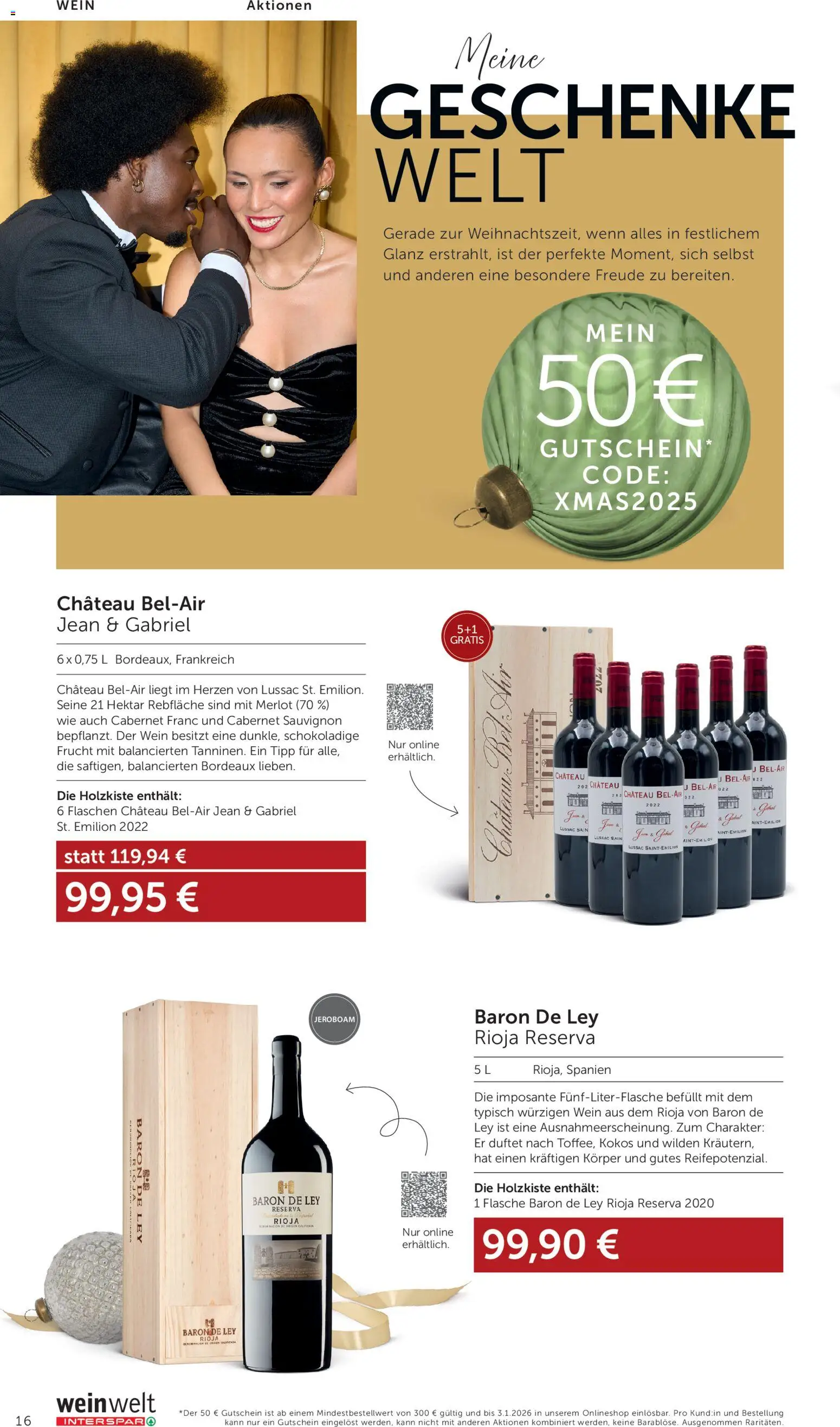 Interspar Wein Welt gültig ab 20.11.2025 | Seite: 16 | Produkte: Wein