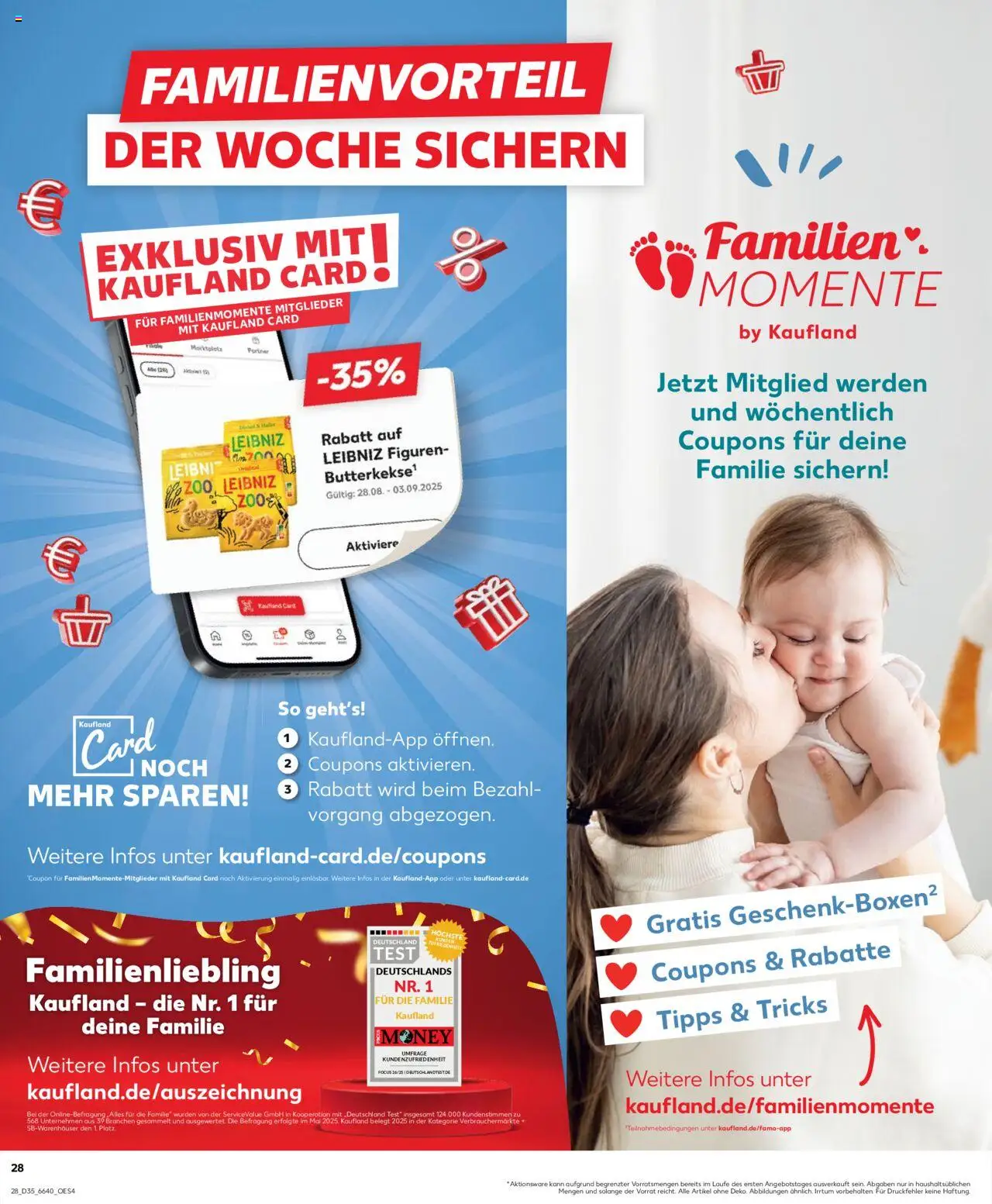 Kaufland Prospekt 	 - gültig ab dem 28.08.2025 | Seite: 28 | Produkte: Butterkekse