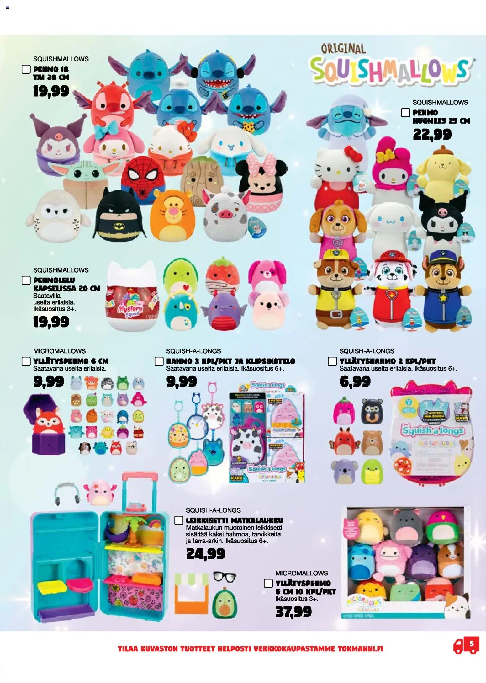 Tokmanni - Joululelukuvasto – voimassa 03.11.2025 alkaen | Sivu: 5 | Tuotteet: Matkalaukku