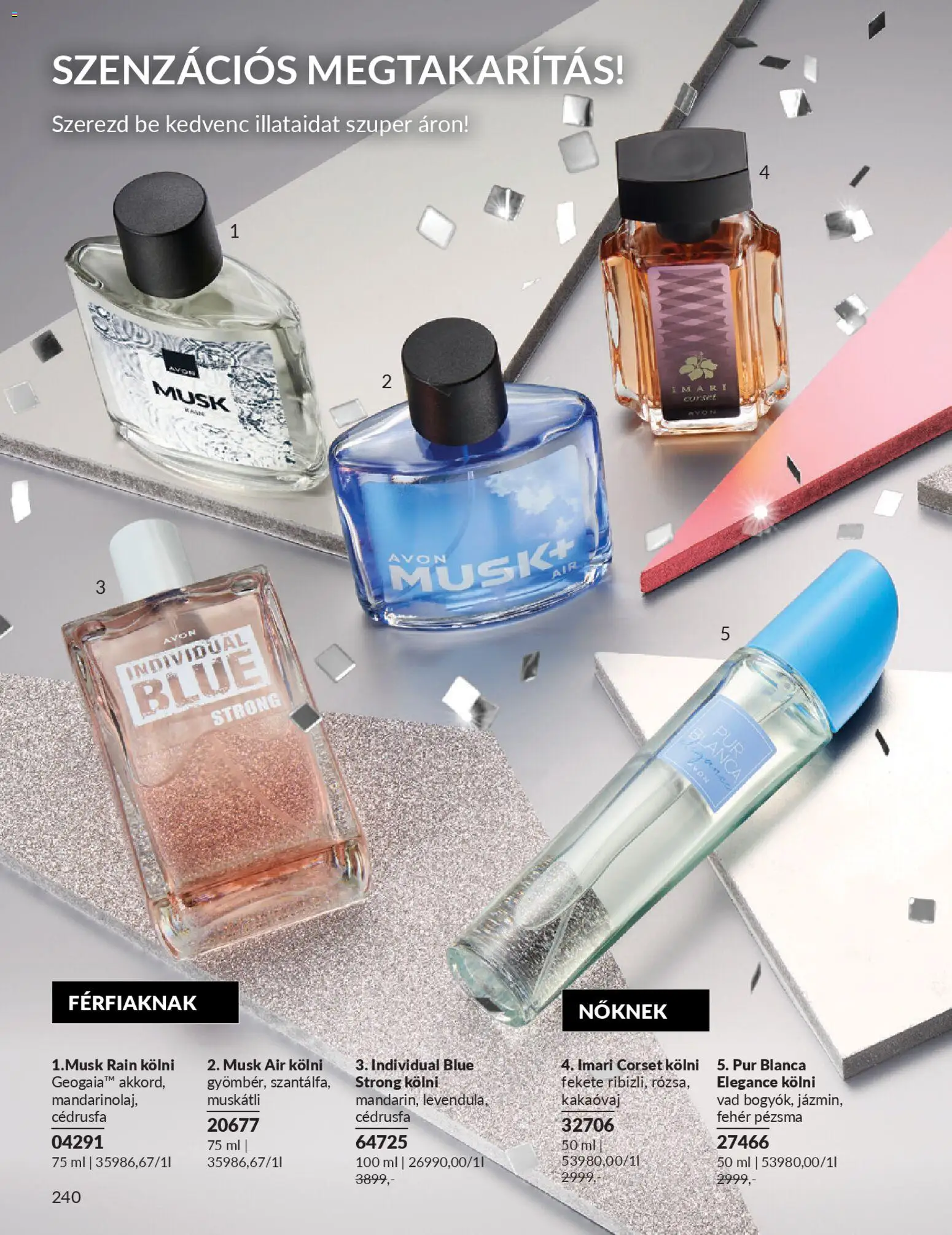Avon akciós ujság - amely érvényes a következő dátumtól: 01.12.2025 | Oldal: 246