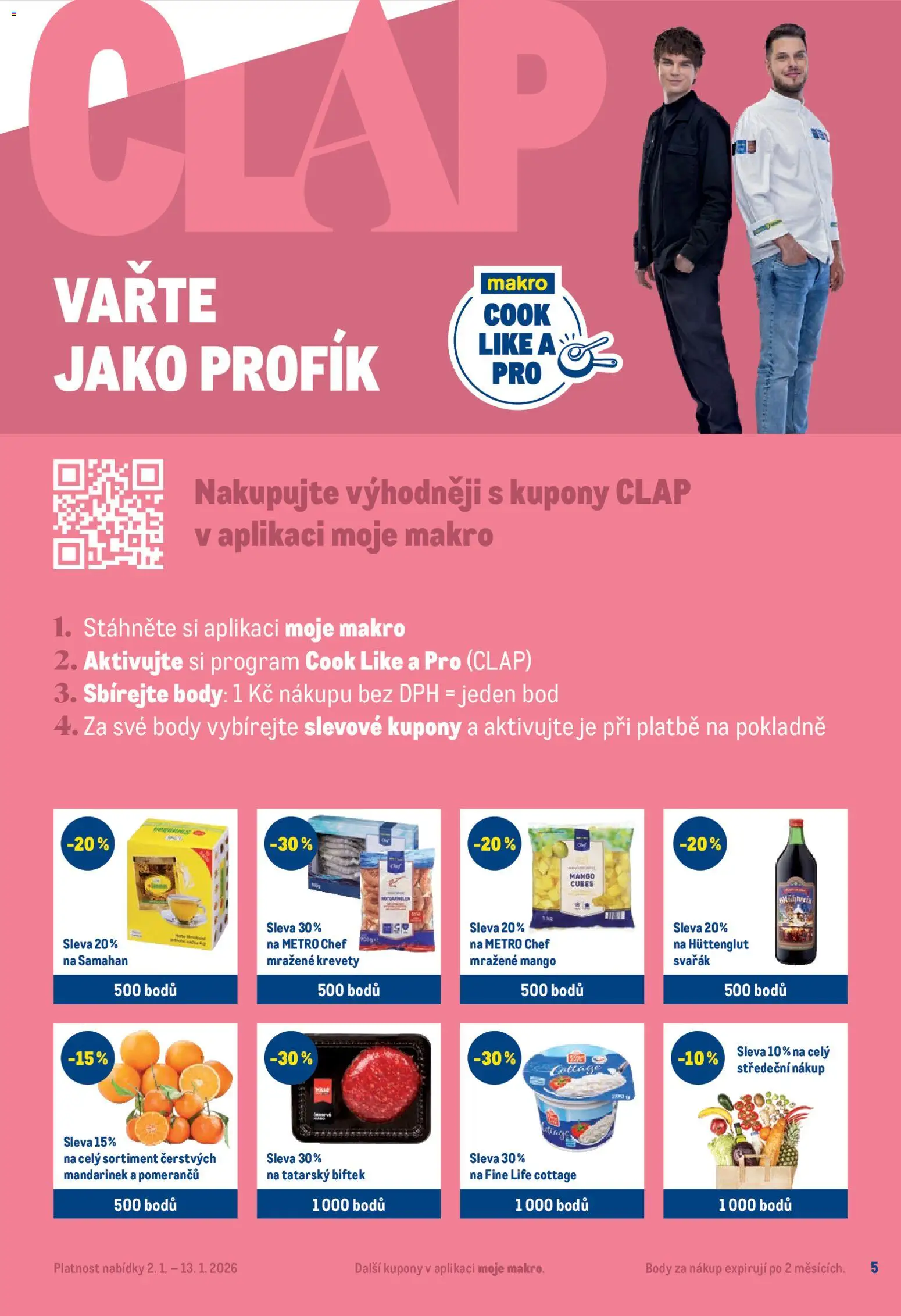 Makro leták - Pro milovníky jídla od 02.01.2026 | Strana: 5