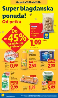 Pilos Mileram, 300 g, 22% m.m. - Pregled kataloga iz trgovine Lidl, vrijedi od 18.12.2025 | Stranica: 30