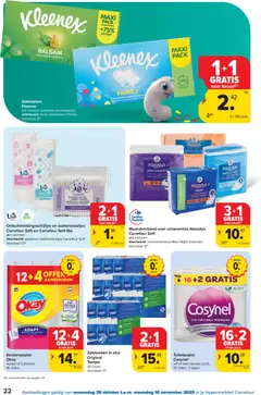 Carrefour - Hypermarkten Promoties  - Voorbeeld van een folder van Carrefour, geldig van 29.10.2025 | Pagina: 22 | Producten: La, Toiletpapier, Etui, Keukenpapier