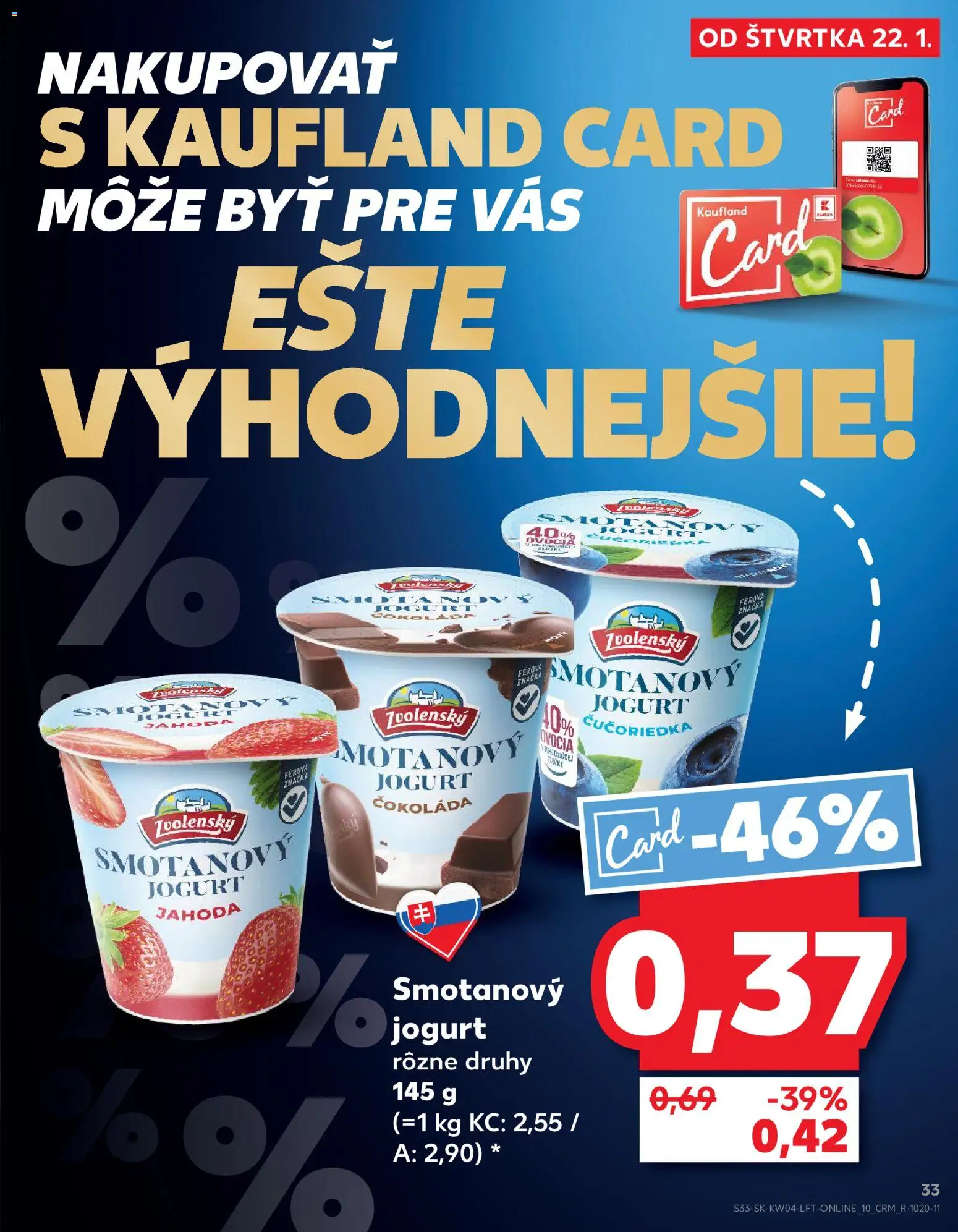 Nové Kaufland akcie – leták je platný od 22.01.2026 | Strana: 33