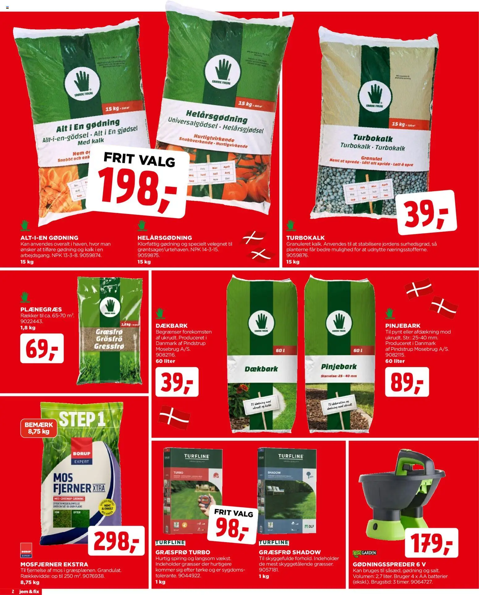 Jem & fix tilbudsavis – gyldig fra 08.03.2026 | Side: 2 | Produkter: Batterier