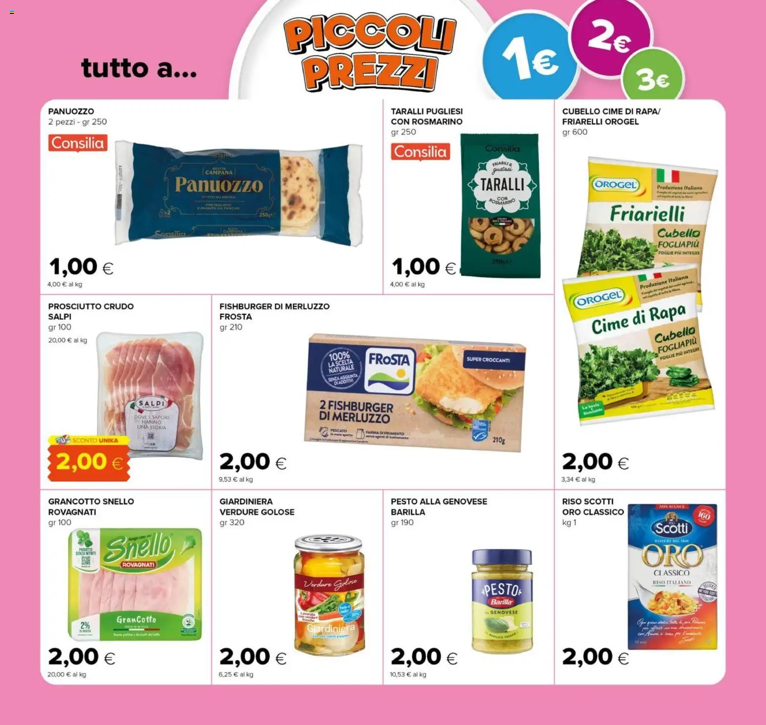 Volantino Tigre del 23.04.2026 | Pagina: 4 | Prodotti: Riso, Merluzzo, Verdure, Pesto