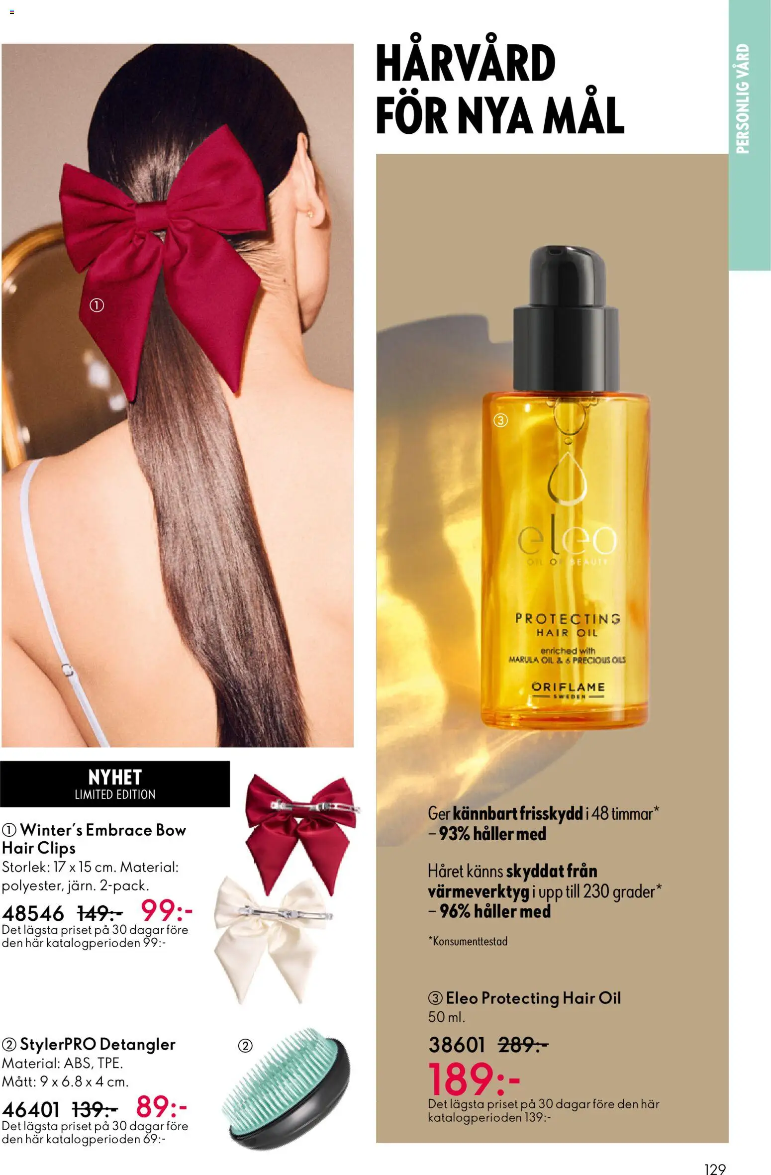 Oriflame reklamblad aktuell från 31.12.2025 | Sida: 129