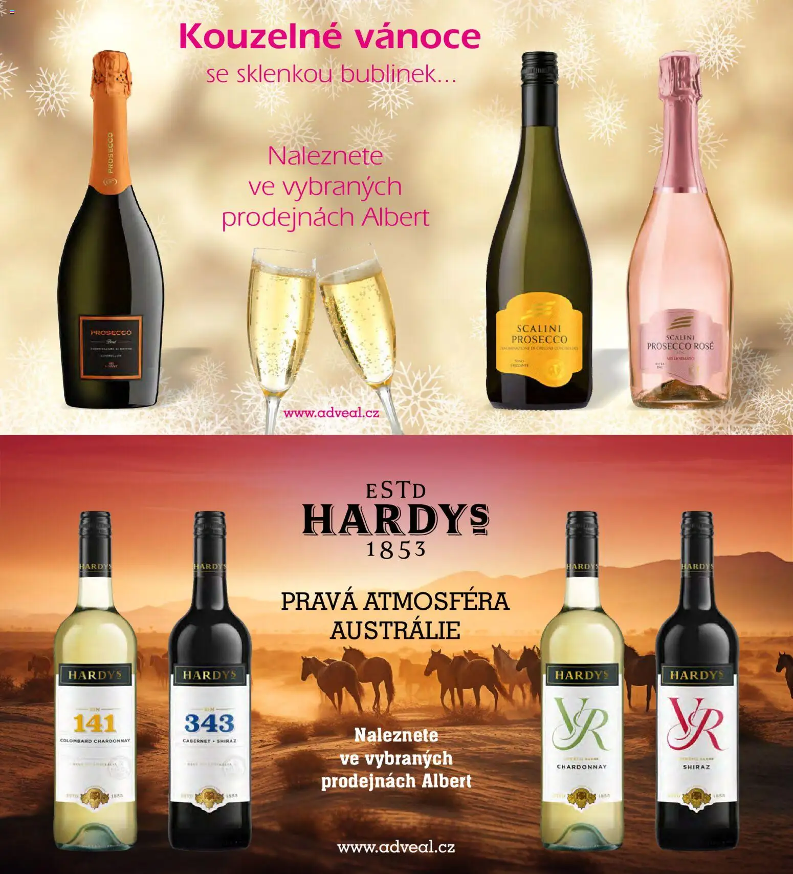 Albert magazín od 01.12.2025 | Strana: 83 | Produkty: Prosecco, Prosecco rosé