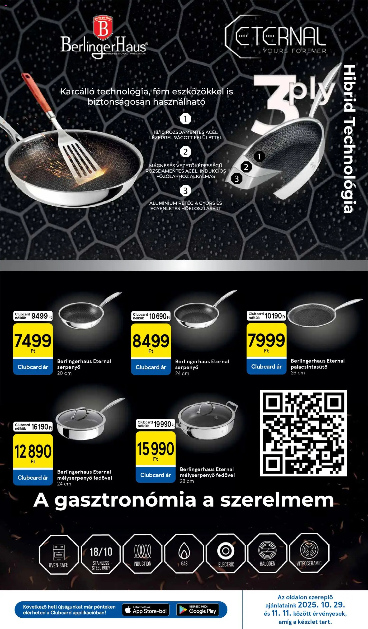 Tesco akciós ujság - amely érvényes a következő dátumtól: 06.11.2025 | Oldal: 35 | Termékek: Body, Serpenyő