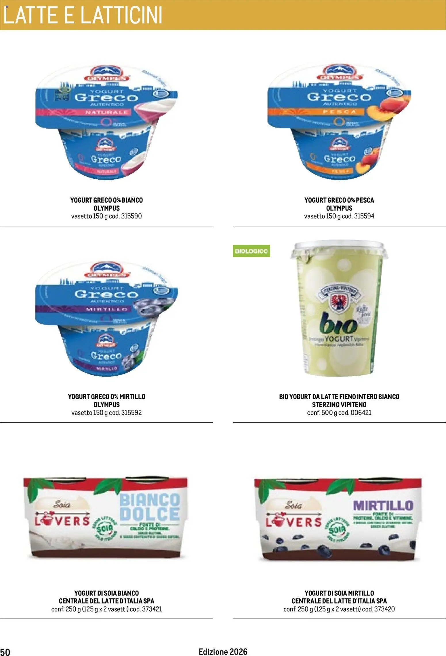 Volantino Metro del 17.10.2025 | Pagina: 50 | Prodotti: Yogurt greco, Yogurt, Latte, Mirtilli