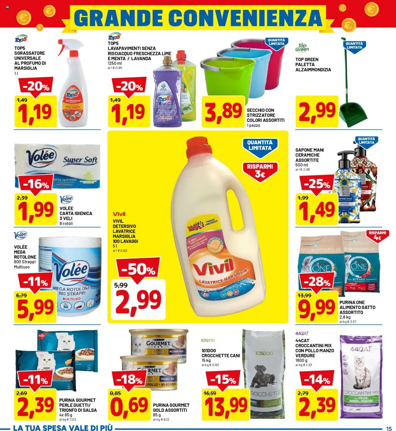Volantino D Più del 15.09.2025 | Pagina: 15