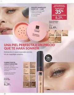 Vista previa Corrector Power Stay, Cubre las líneas de expresión, las ojeras y las imperfecciones hasta 18 horas*. 3 ml válido desde el 01.01.2026 | Página: 20 | Productos: Maquillaje, Corrector, Té