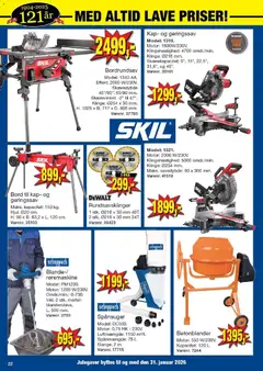 Harald Nyborg - Tilbudsavis gyldig fra 04.12.2025 | Side: 22 | Produkter: Bord, Mørtel