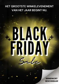 Vanden Borre - Black Friday aankondiging - Voorbeeld van een folder van Vanden Borre, geldig van 06.11.2025