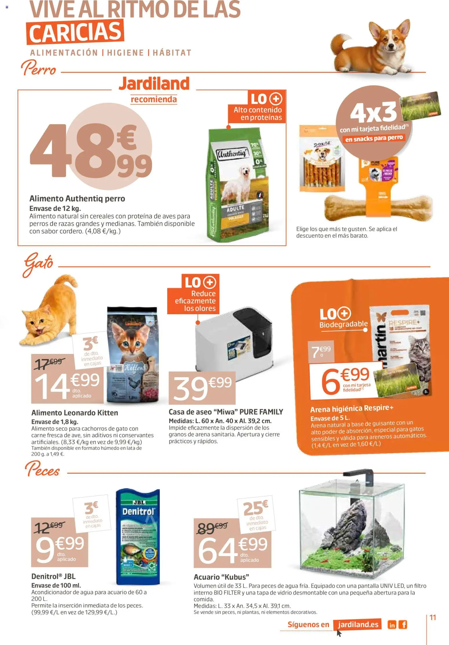 Jardiland folleto │ válido desde el 23.04.2026 | Página: 11 | Productos: Acondicionador, Cereales, Té