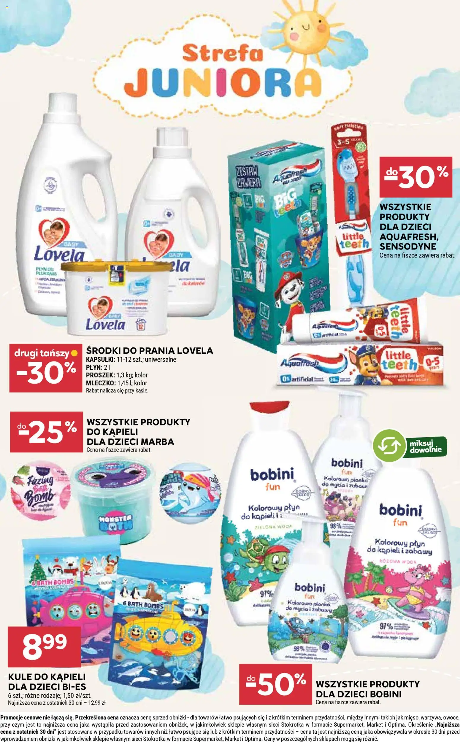 Stokrotka Gazetka - Market od 15.01.2026 | Strona: 19 | Produkty: Stokrotka, Lovela, Woda, Lovela Kapsułki