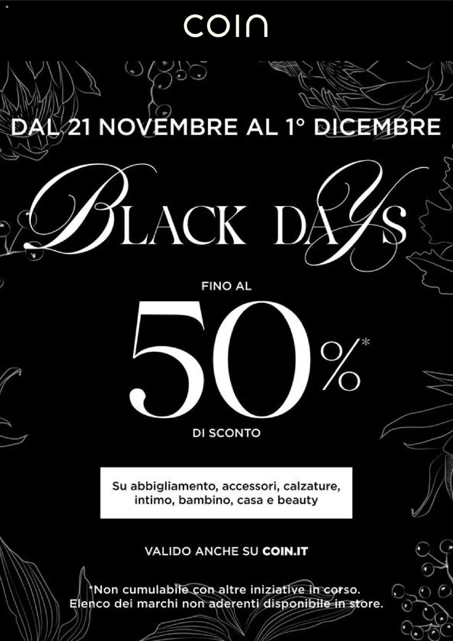 Volantino Coin del 23.11.2025 | Pagina: 1