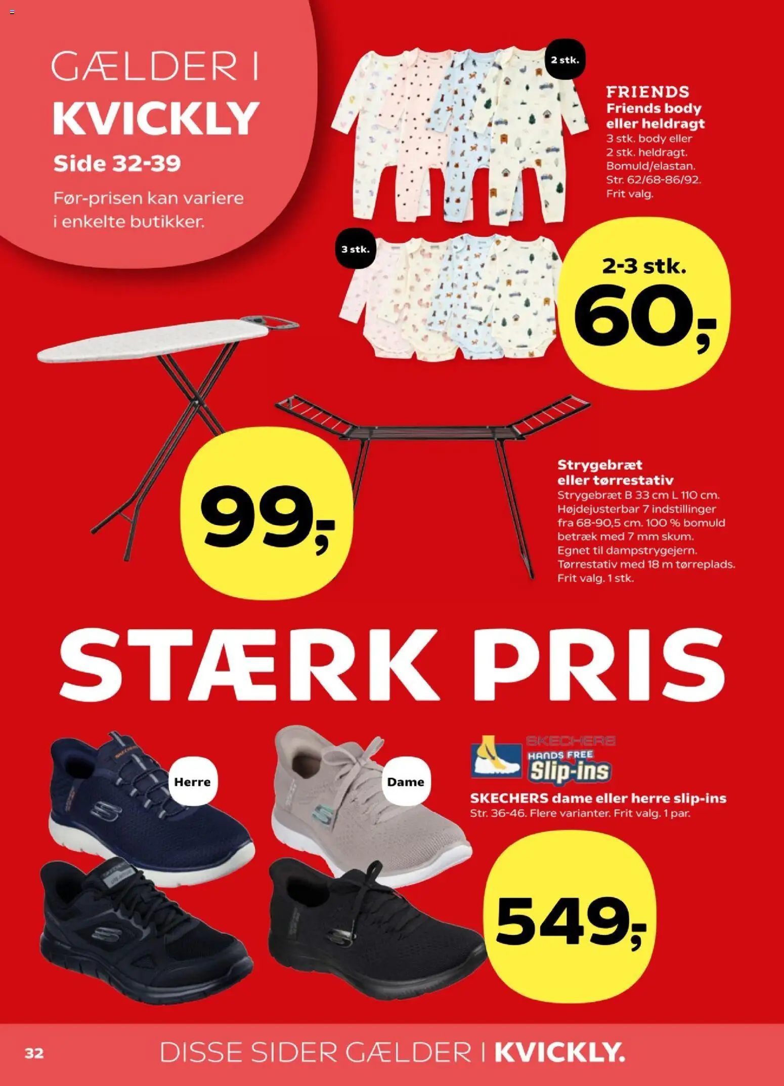 Kvickly tilbudsavis – gyldig fra 20.02.2026 | Side: 34 | Produkter: Strygebræt