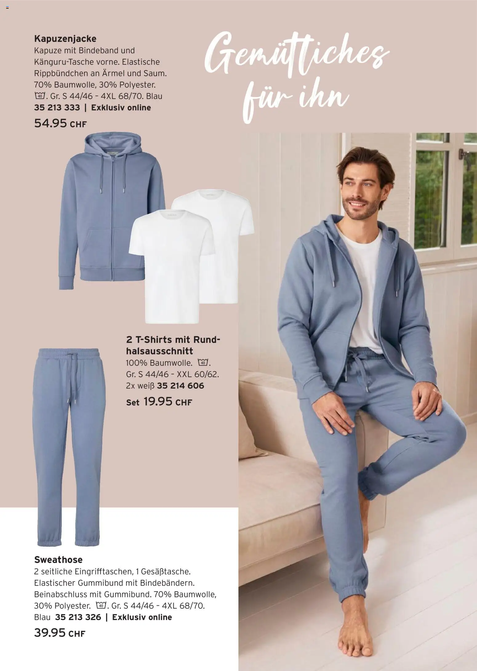 Tchibo aktionen Comfort – gültig ab 21.04.2026 | Seite: 22 | Produkte: Sweathose