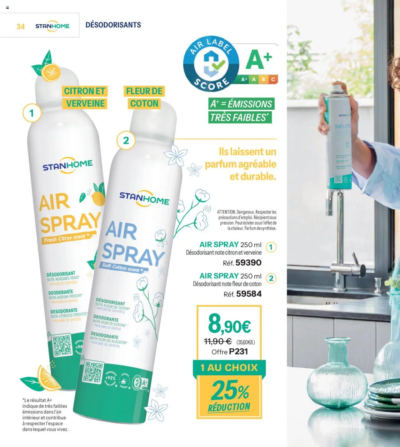 {H1} | Page: 34 | Produits: Citron, Coton, Parfum, Désodorisant