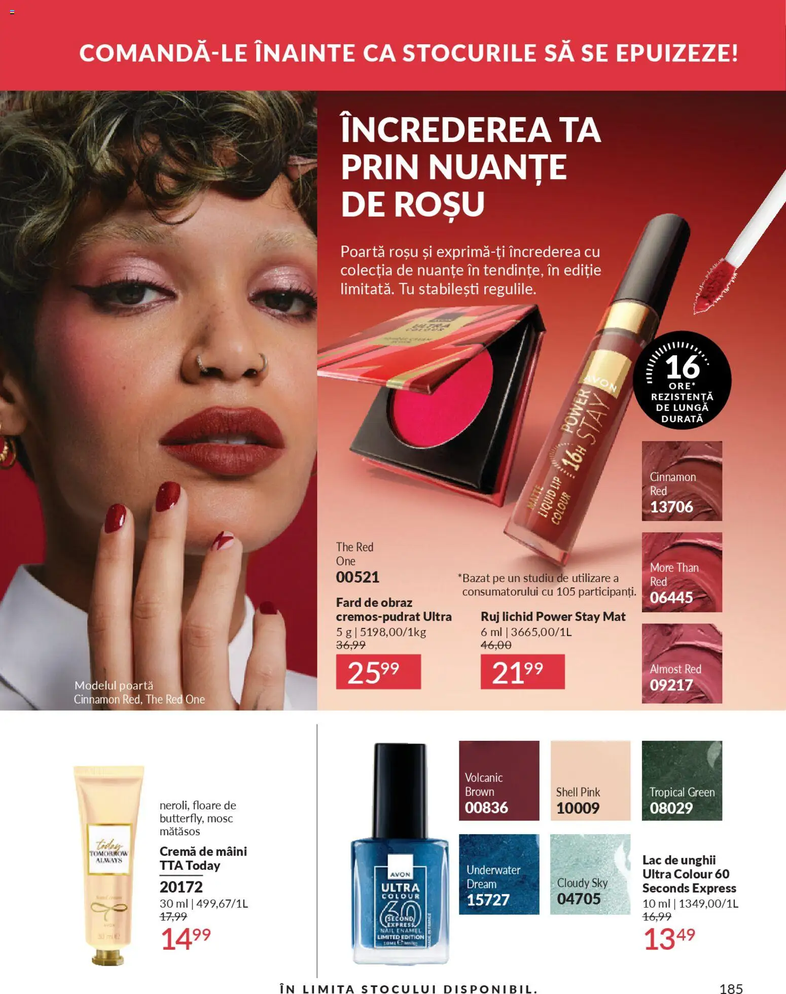 Noul catalog Avon – valabil de la 01.11.2025 | Pagină: 185