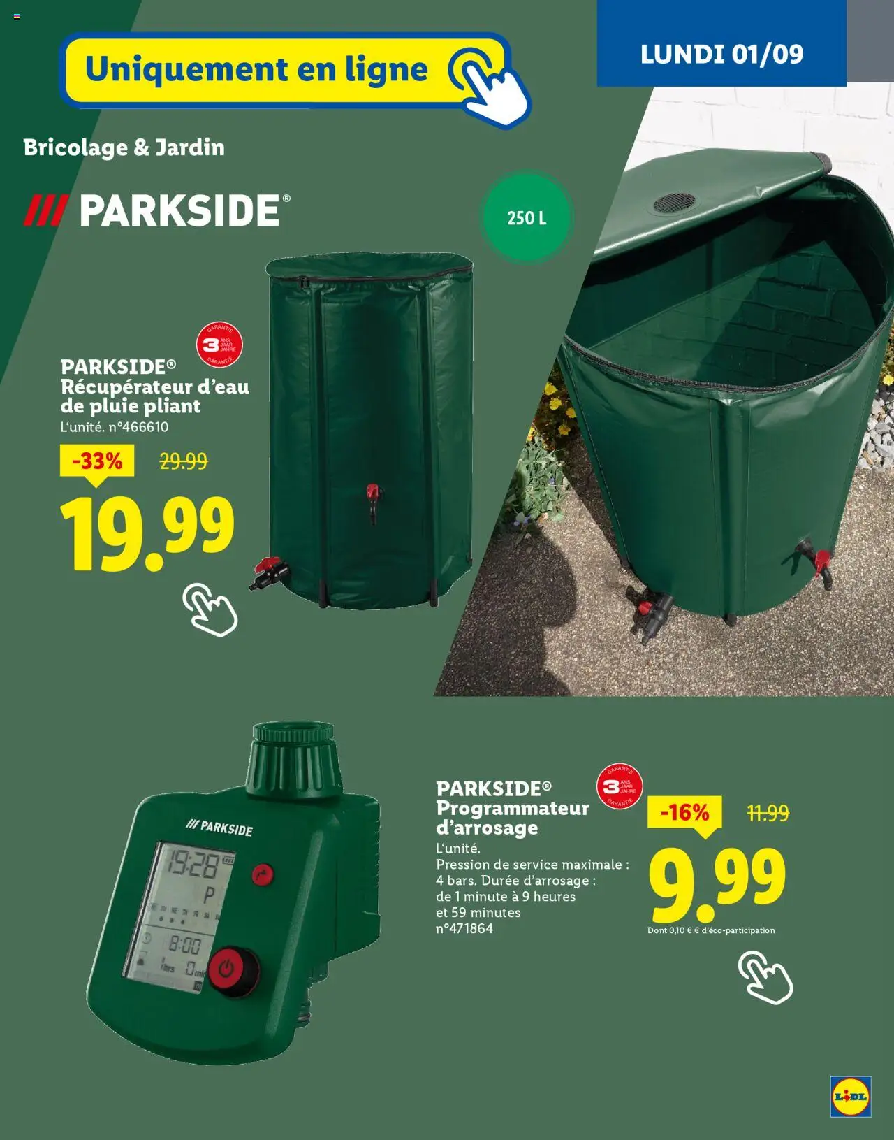  | Page: 13 | Produits: Récupérateur d'eau de pluie, Récupérateur d'eau