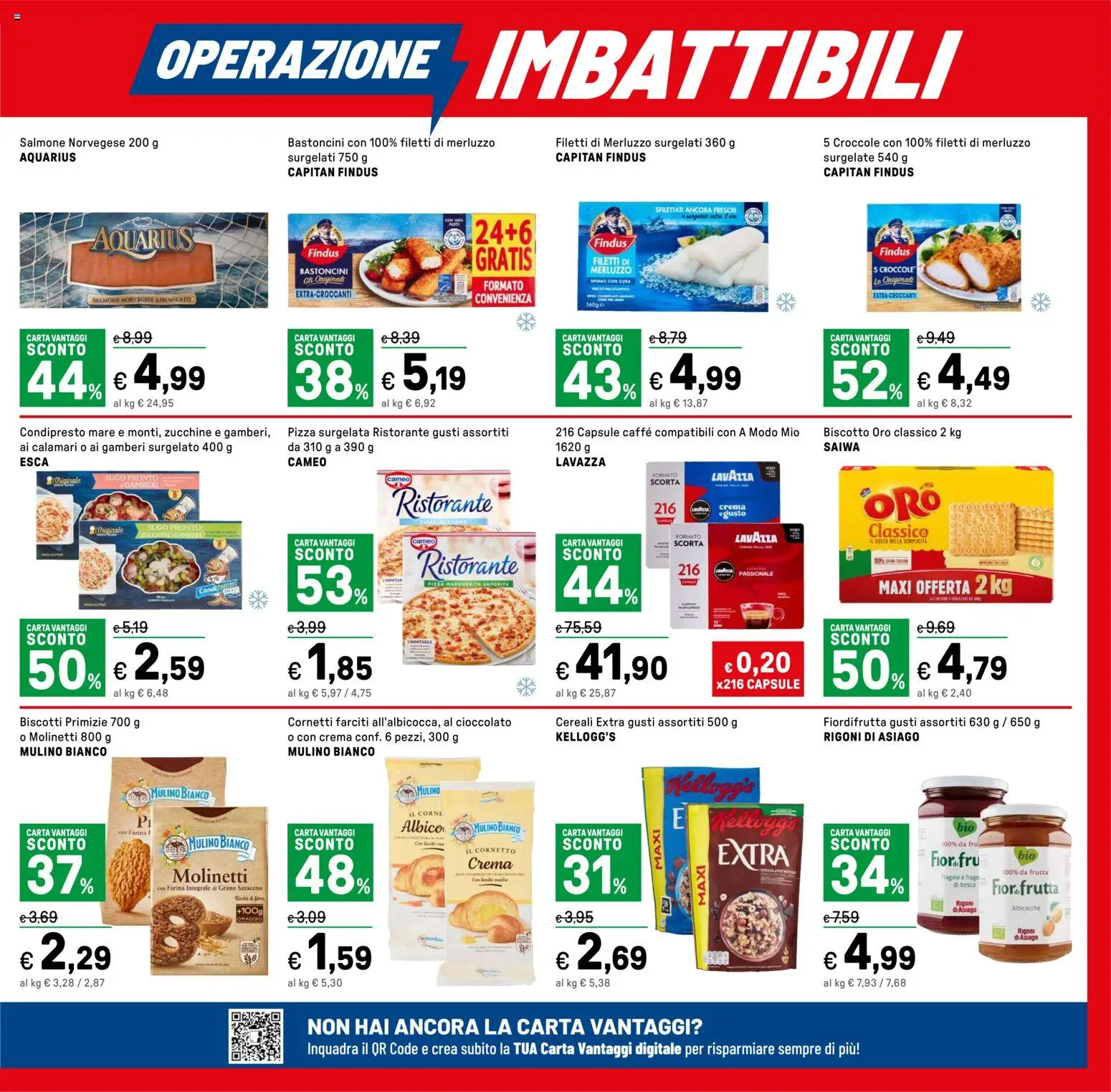 Volantino Iper del 07.04.2026 | Pagina: 3 | Prodotti: Caffè, Cioccolato, Pizza, Calamari