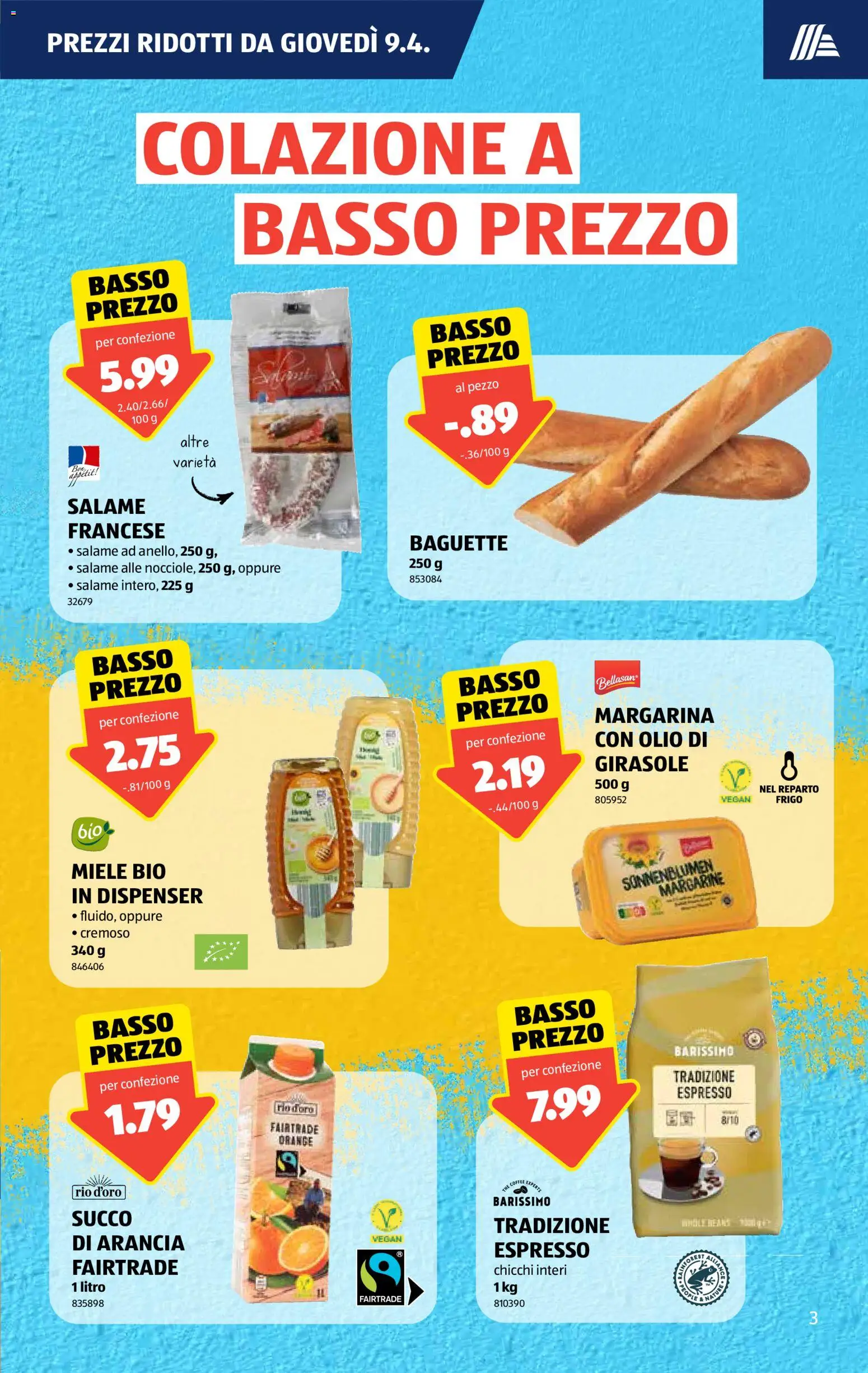 Aldi aktionen IT – gültig ab 09.04.2026 | Seite: 3 | Produkte: Barilla, Mango
