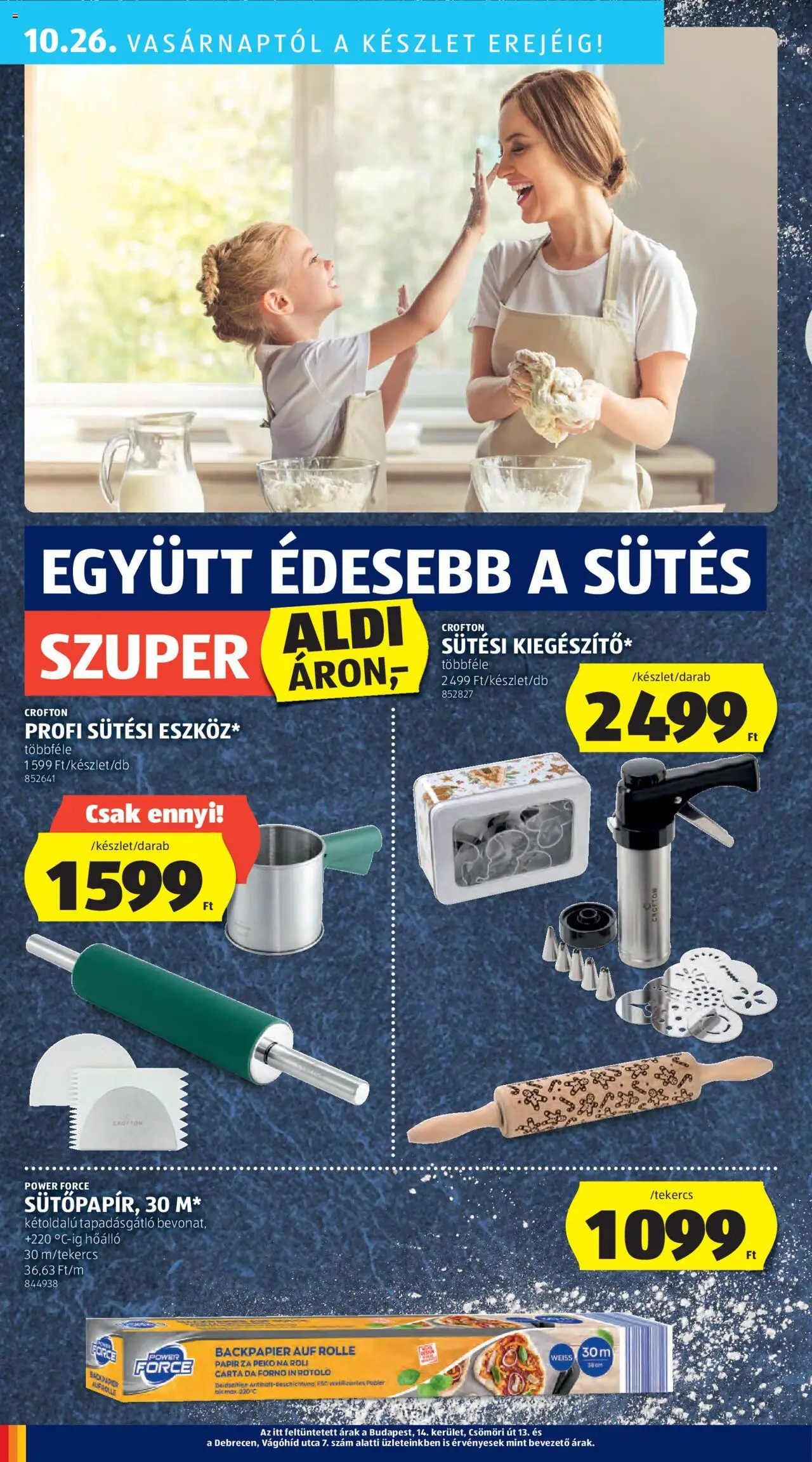 Aldi akciós ujság - amely érvényes a következő dátumtól: 24.10.2025 | Oldal: 44