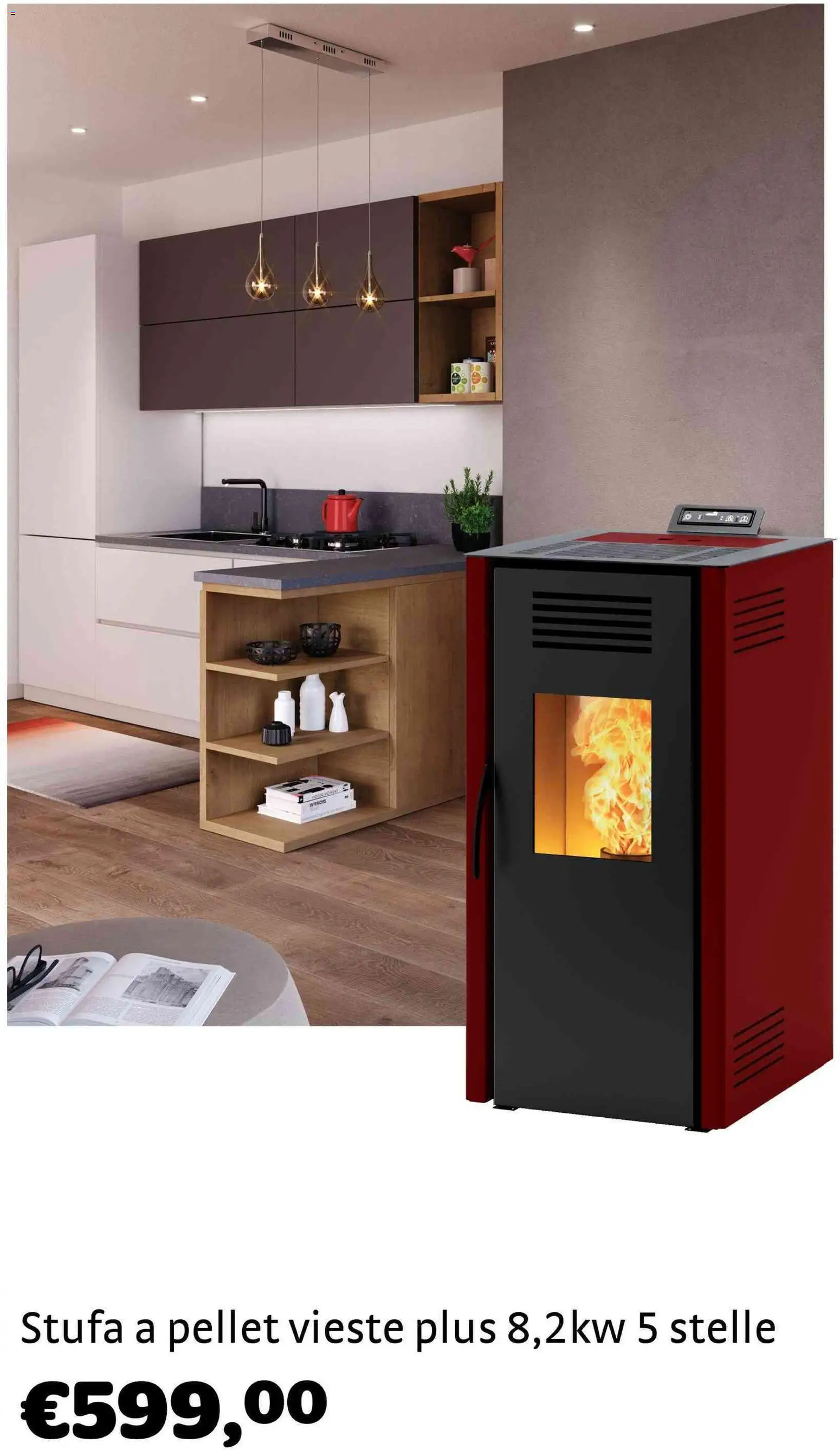 Volantino Brico Center del 02.01.2026 | Pagina: 24 | Prodotti: Pellet, Stufa a pellet, Stufa