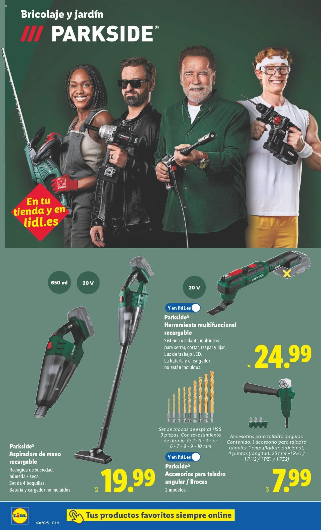 Lidl - Canarias │ válido desde el 29.09.2025 | Página: 6 | Productos: Aspiradora, Batería