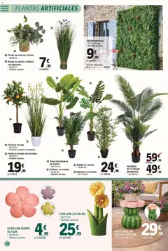 Vista previa E.Leclerc folleto válido desde el 13.03.2026 | Página: 16 | Productos: Παγωμένο τσάι, Mesa auxiliar, Mesa, Cesta