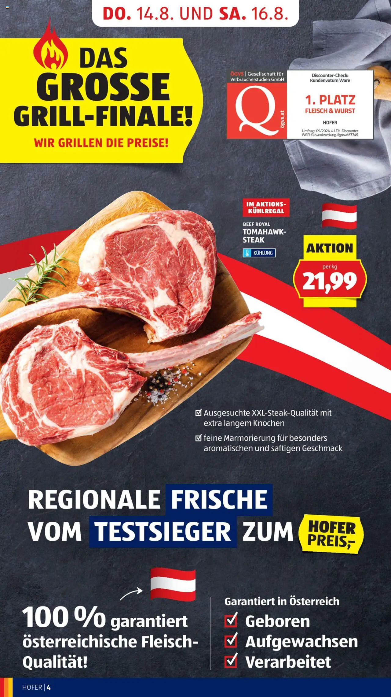 Hofer Flugblatt gültig ab 14.08.2025 | Seite: 6 | Produkte: Wurst