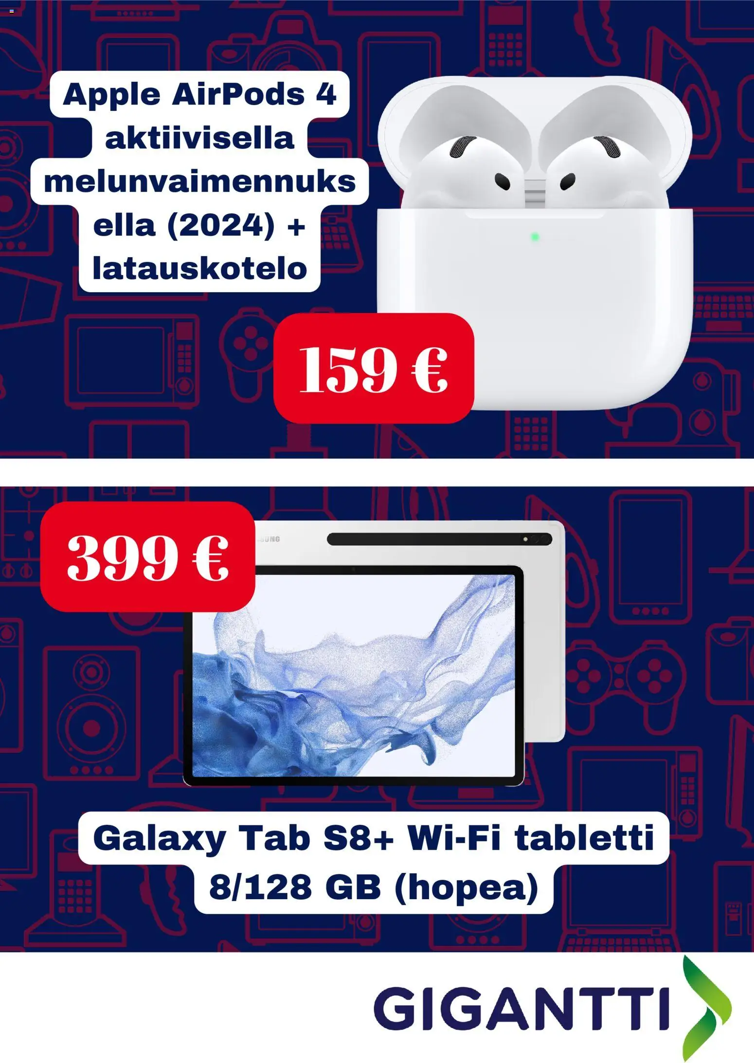 Gigantti tarjoukset – voimassa 18.12.2025 alkaen | Sivu: 6 | Tuotteet: Tabletti