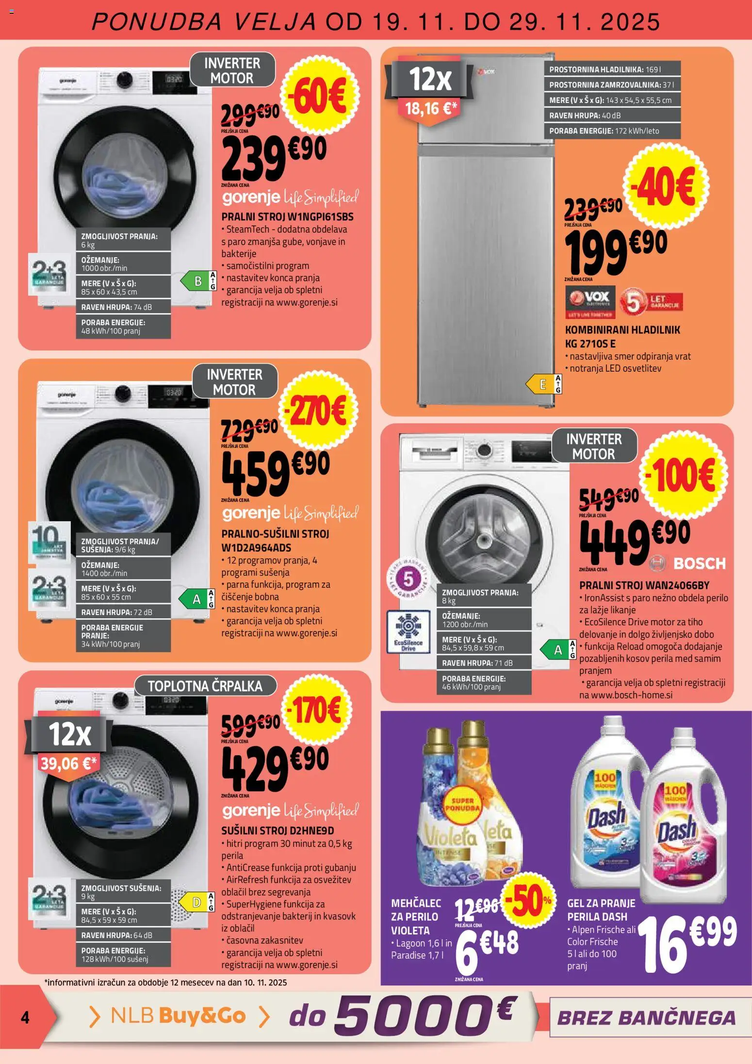 Novi E.leclerc katalog ponudbe – veljaven od 19.11.2025 | Stran: 4