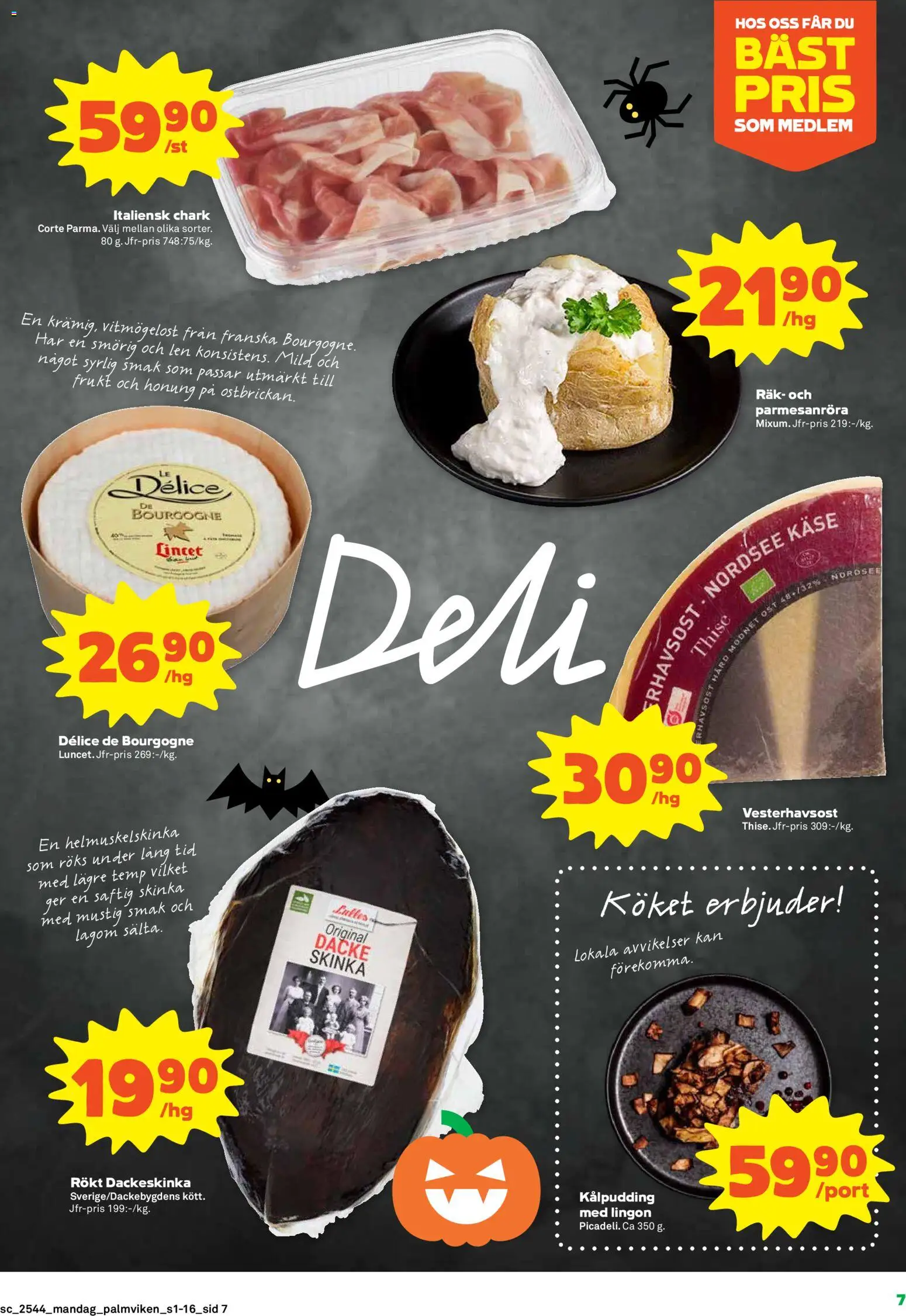 Stora Coop reklamblad aktuell från 27.10.2025 | Sida: 7 | Produkter: Skinka