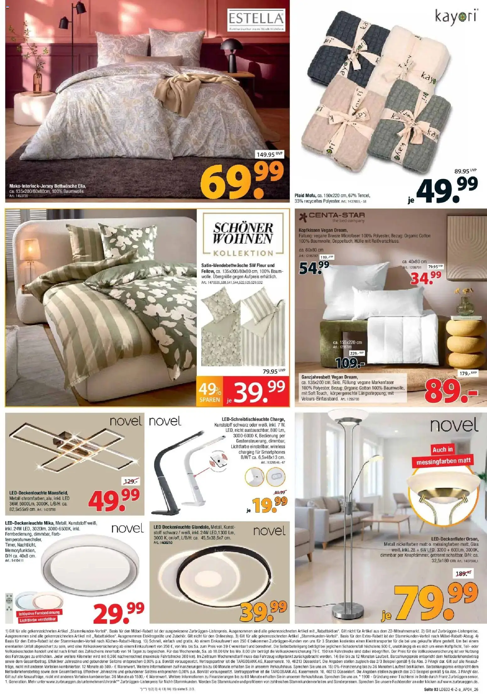 Zurbrüggen - Zurbrüggen: Best Deals – gültig ab 27.03.2026 | Seite: 3 | Produkte: Hülle, Bettwäsche, Smartphones, Uhr