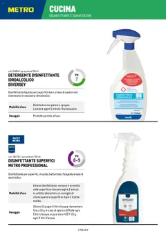 Anteprima del volantino Metro Detergenza Professionale catalogo valido a partire dal 11.09.2025 | Pagina: 19 | Prodotti: Detergente, Acqua