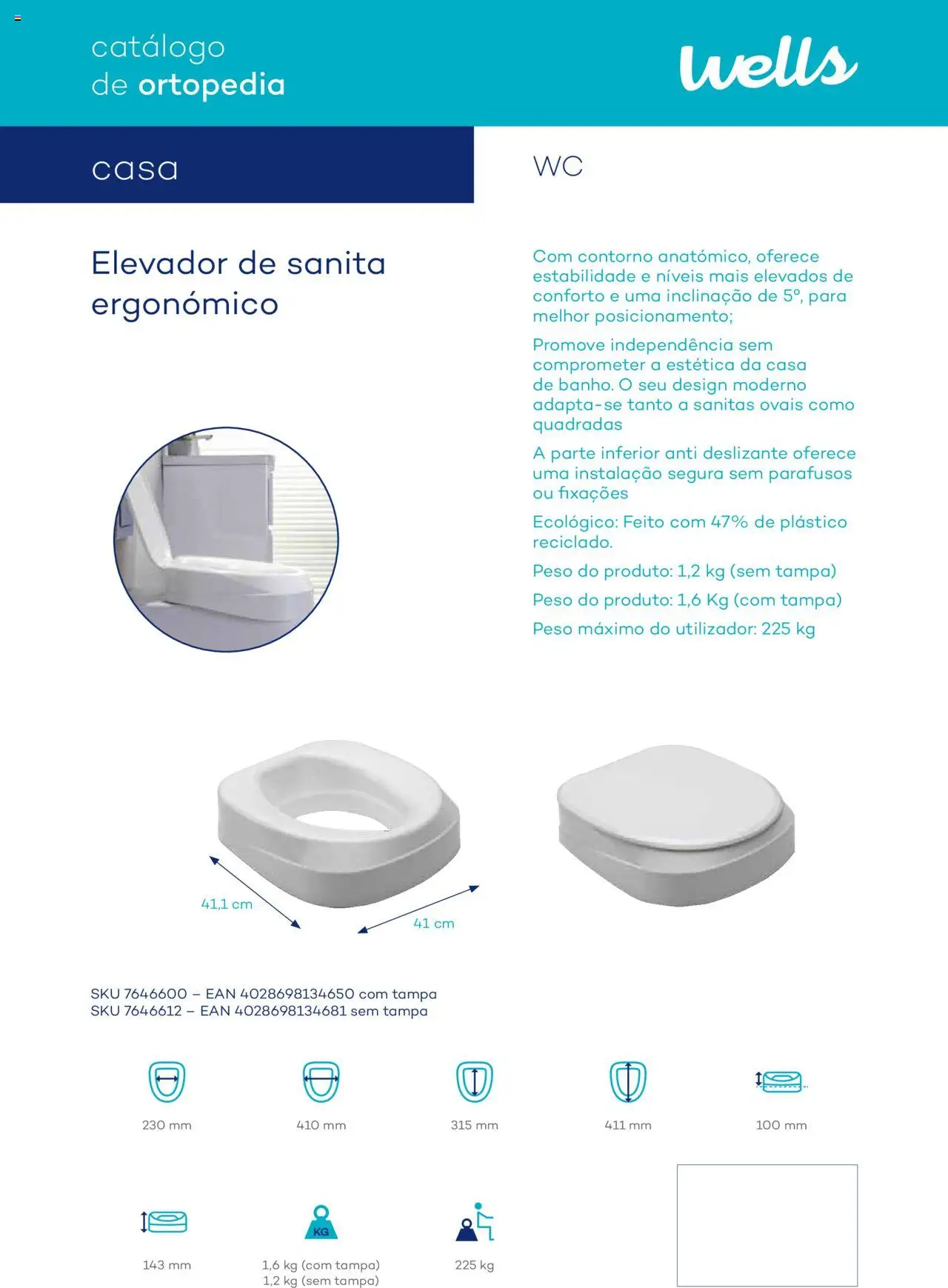 Well’s Catálogo de Ortopedia │ válido de 12.02.2024 | Página: 145