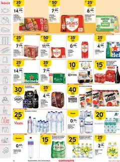 Pré-visualização CERVEJA C/ÁLCOOL SUPER BOCK TARA PERDIDA, EMB.: 35 X 20 CLOVA CAIXA com 35 minis válido de 17.02.2026 | Página: 36