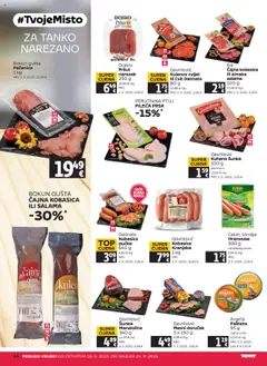 Tommy katalog | vrijedi od 18.09.2025 | Stranica: 14 | Proizvodi: Pršut, Narezak, Kranjska kobasica, Pileća prsa