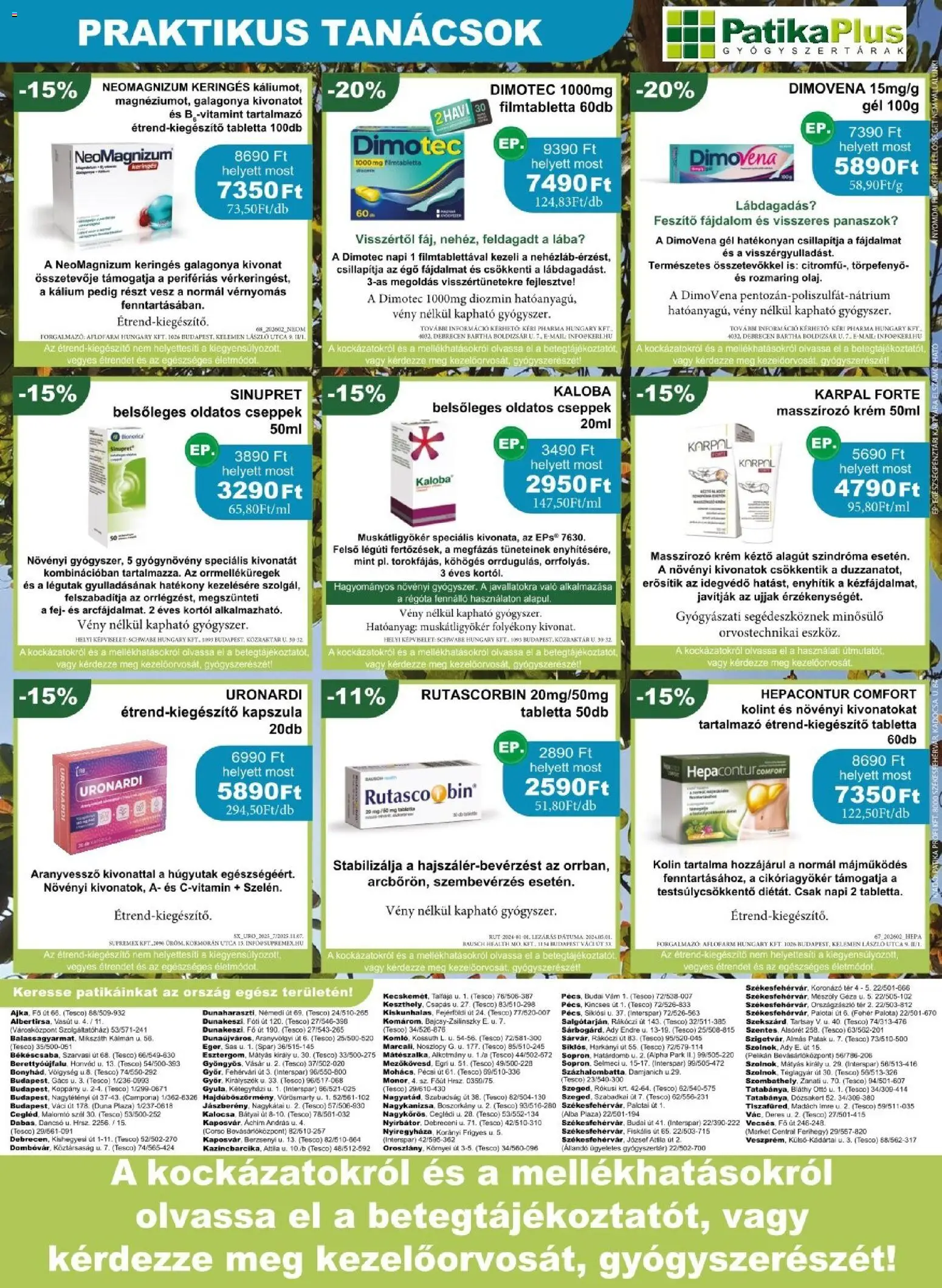 PatikaPlus akciós ujság - amely érvényes a következő dátumtól: 01.01.2026 | Oldal: 8