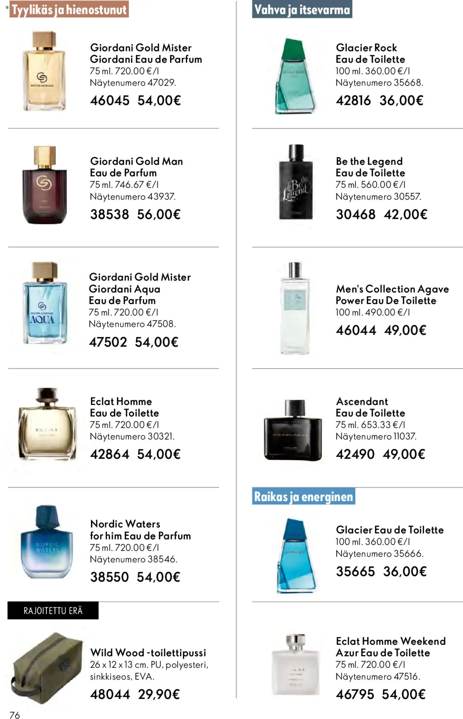 Oriflame - Esite 05 – voimassa 01.04.2026 alkaen | Sivu: 76 | Tuotteet: Eau de toilette