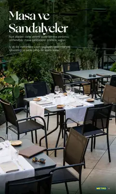 10.04.2026 tarihinden itibaren geçerli olan Metro kataloğu önizlemesi | Sayfa: 4 | Ürünler: Masa