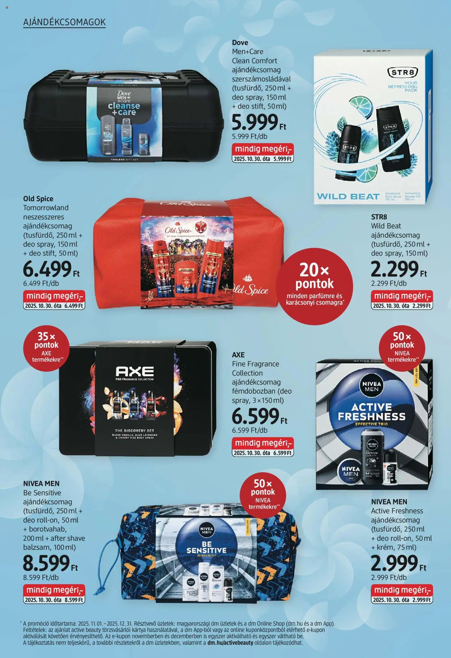 DM Drogerie Markt akciós ujság - amely érvényes a következő dátumtól: 30.10.2025 | Oldal: 22 | Termékek: Old spice, Body
