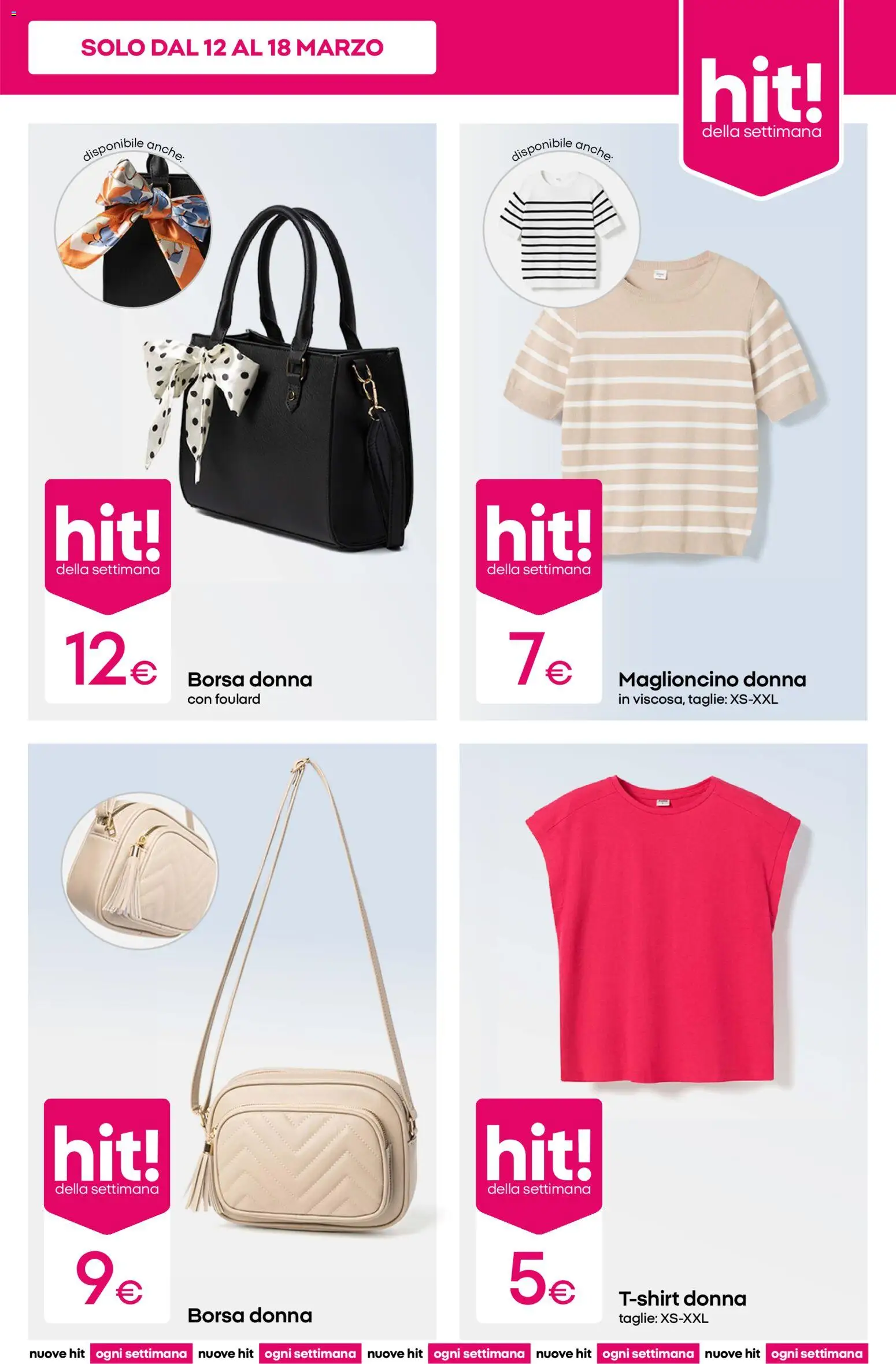 Volantino Pepco del 12.03.2026 | Pagina: 3 | Prodotti: Borsa