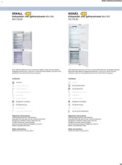 Ikea Elektrogeräte ab 02.01.2026 gültig | Seite: 75