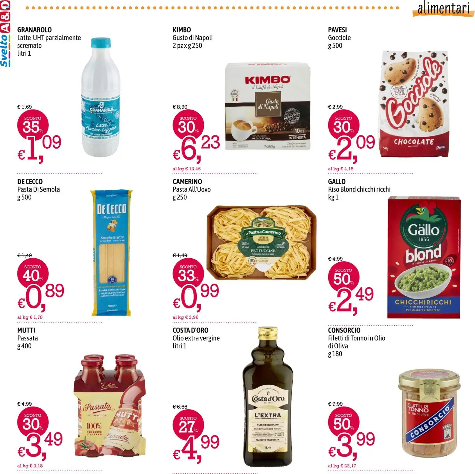 Volantino A&O del 28.12.2025 | Pagina: 6 | Prodotti: Caffè, Olio, Olio extra vergine, Mutti