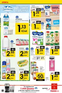 Vista previa Eroski - Quieres ahorrar conmigo válido desde el 26.03.2026 | Página: 18 | Productos: Leche entera, Chocolate, Té, Bebida de almendras